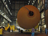 External tank 119 arrives in the Vehicle Assembly Building