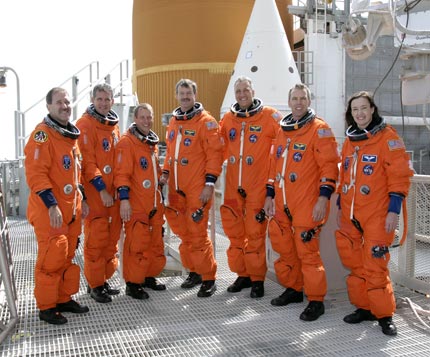 STS-125 crew.