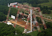 The former Lunar Landing Research Facility - now used in crash testing