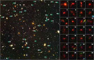 Distant Galaxies in Hubble Ultra Deep Field