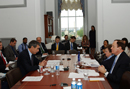 Secretary Gutierrez testifies before Senator Richard C. Shelby and Barbara A. Mikulski