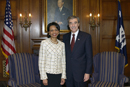 Secretary of State Condoleeza Rice and Secretary Gurierrez