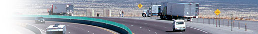 Picture of highway in New Mexico.