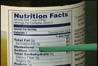 Photo of soup label showing 620 milligrams of sodium. - Click to enlarge in new window.