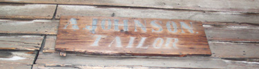 tailor shop sign