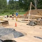 Archeological excavations at Jamestown in 2006