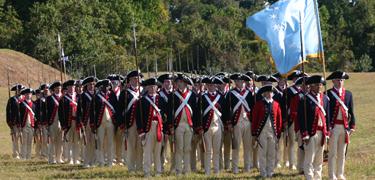 3rd Infantry Old Guard passing in review