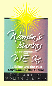 Cover of the Art of Women's Lives front cover of the booklet.