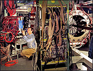 Photo of PHOBOS detector