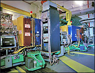 Photo of BRAHMS detector