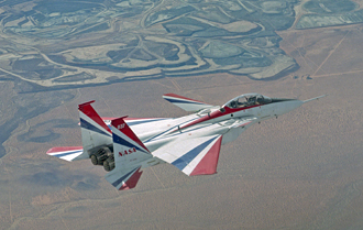 F-15B IFCS in flight