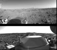 First Panoramic View From The Surface Of Mars