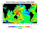 Portrait of a Warming Ocean and Rising Sea Levels:<br />Trend of Sea Level Change 1993-2008