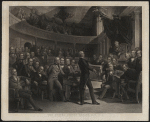 The United States Senate, A. D., 1850.  (Henry Clay addressing the Senators).