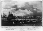 View of Boston and the South Boston Bridge