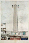 View of Bunker Hill & monument, June 17, 1843