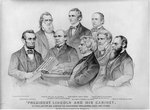 President Lincoln and his cabinet in council ... Sept. 22, 1862. Adopting the Emancipation Proclamation