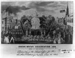 Croton Water celebration, 1842. (Music Cover).