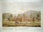 Fort Washington erected 1790 in Cincinnati
