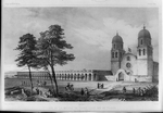 View of the Mission of Saint Louis King of France in New California