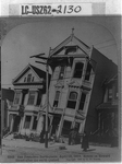 Houses on Howard Street, San Francisco, after the earthquake