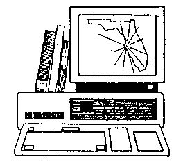 logo picture of computer with Florida map on screen