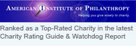 American Institute of Philanthropy Ranked as a Top-Rated Charity in the latest charity Rating Guide & Watchdog Report