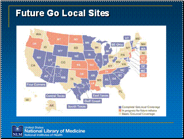Future Go Local Sites  Image of Go Local map with sites in progress