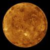 Venus - Computer Simulated Global View of the Northern Hemisphere