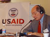 USAID Trade and Investment Reform Support program expert Richard Burcroff made a presentation on key policy implications at the Food Security seminar