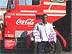 Photo of a driver for United Bottlers loading Protector Plus on his truck before a road trip