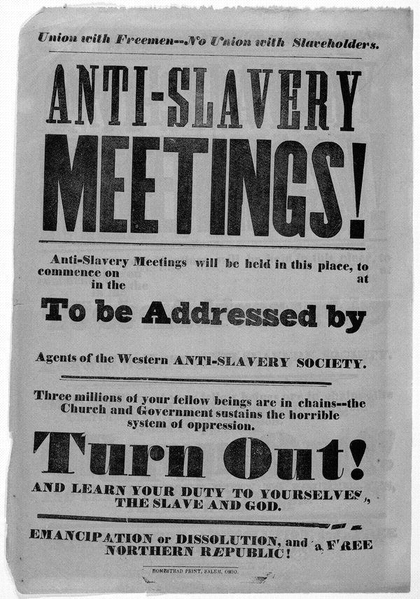 Image 1 of 1, Union with freemen -- No union with slaveholders. 