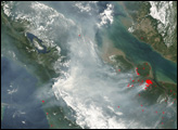 Thumbnail of Fires and Smoke in Sumatra