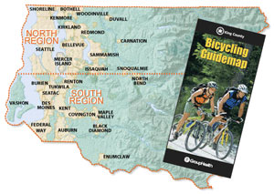 Photo:  Bike map