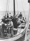Danish fishermen (foreground) ferry Jews across a ...