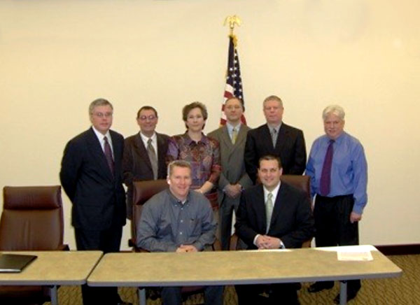 Associated Builders Contractors, South East Pennsylvania Chapter Partnership signing