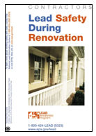 Lead Safety During Renovation Brochure