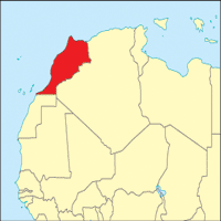 Map of Morocco