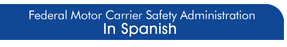 FMCSA in Spanish header graphic