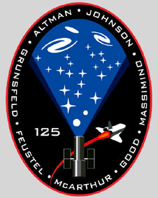 sts125-s-001: STS-125 mission insignia