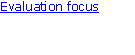 Evaluation focus