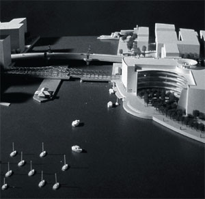 Architectural model, U.S. Courthouse and Harborpark, Boston, MA