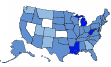 Small Map of the United States