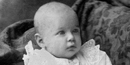 Historic photo of a baby girl, Inda-Francis, who was born on the Balclutha.