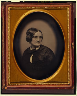 Charlotte Cushman. Half plate daguerrotype
