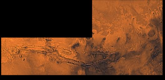 Valles Marineris and Chryse Outflow Channels