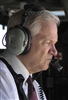 Defense Secretary Robert M. Gates takes an aerial tour of Guam during a recent trip to Andersen Air Force Base, May 30, 2008.  