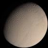 Voyager 2 Color Image of Enceladus, Almost Full Disk