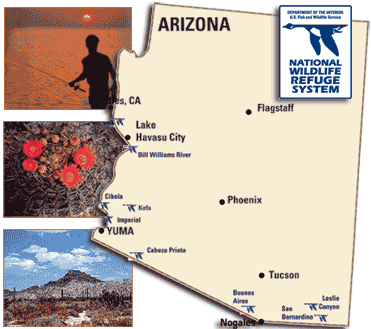 arizona refuge map