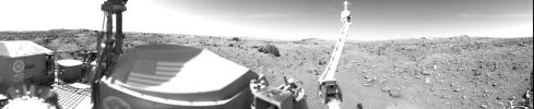 Sand Dunes And Large Rocks Revealed By Camera 1